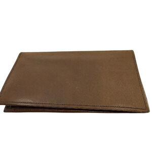 Coach Billfold Brown Leather Wallet